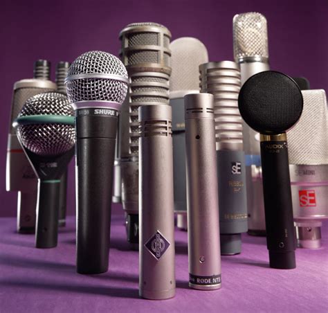 Sos Guide To Choosing And Using Studio Microphones