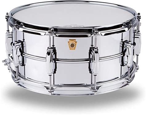 Ludwig Supra Phonic Snare Lb402b 14x65 Chrome Over Brass Snare