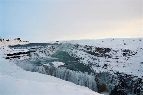 Visited Gullfoss In Iceland In January So Damn Cold But Was Well