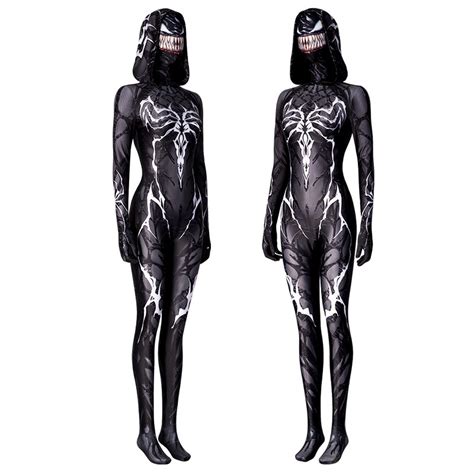 Gwen Stacy Costume Women Make A Bold Statement With Venom Gwen Cosplay Costume Queen Of The