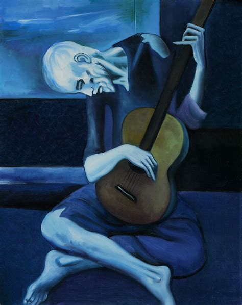 Technology An Evolution In Todays Society Modern Art The Old Guitarist