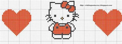 Pequeños Graficos Punto Cruz De Hello Kitty Imagui