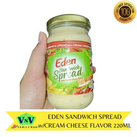Vnv Eden Sandwich Spread W Cream Cheese Falover Ml Lazada Ph
