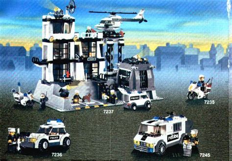 Lego 7245 Prisoner Transport Instructions City Police Rescue