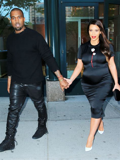 Kim Kardashians Weight — Kanye West Loves His Girlfriends Pregnant