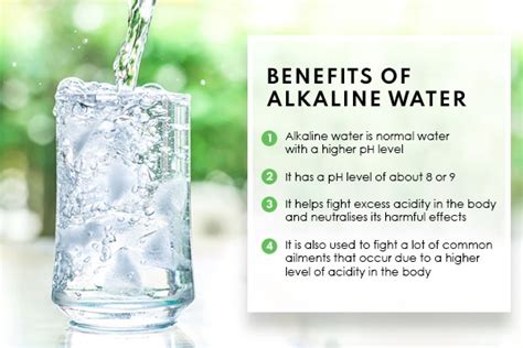 Benefits Of Alkaline Antioxidant Water
