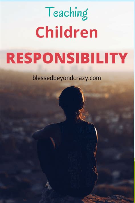 Teaching Children Responsibility