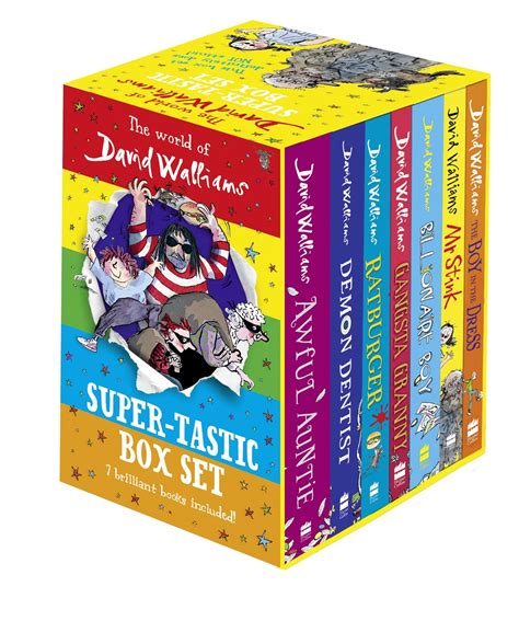 The World Of David Walliams Super Tastic Box Set David Walliams Book
