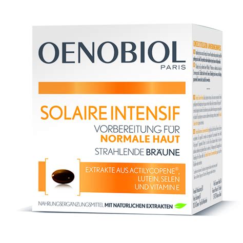Oenobiol Solaire Intensif Kapseln Apotheken Dr Stoffel Rapperswil