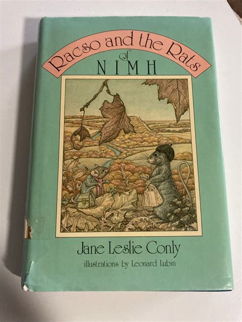 Racso And The Rats Of Nimh By Jane Conly Vintage Hardback Book Etsy