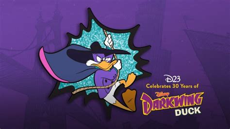Lets Get Dangerous With This D23 Exclusive Darkwing Duck Pin D23