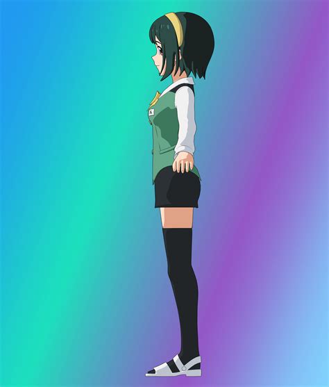 3d Model Otonashi Kotori The Idolmaster Anime Blender Vr Ar Low Poly Cgtrader