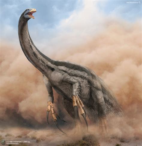 Therizinosaurus The Stomping Land Behance