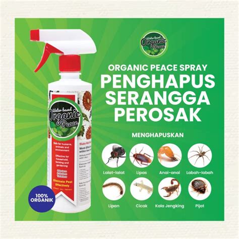 ORGANIC RIDSPRAY Water Based Spray Serangga Perosak Untuk Semut