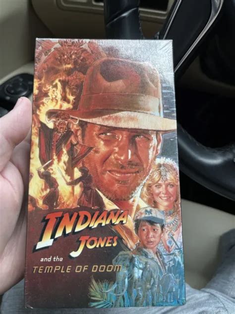 INDIANA JONES AND The Temple Of Doom VHS Factory Sealed 12 99 PicClick