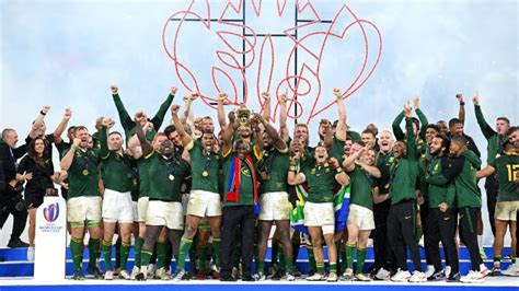 South Africa Holds On To Beat New Zealand For Historic 4th Rugby World