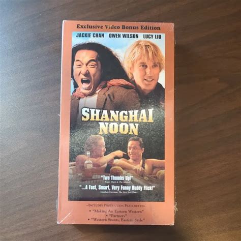 Shanghai Noon Vhs Jackie Chan Owen Wilson Neu Werkseitig Versiegelt