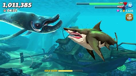 Megalodon In Hungry Shark World Hungrysharkworld
