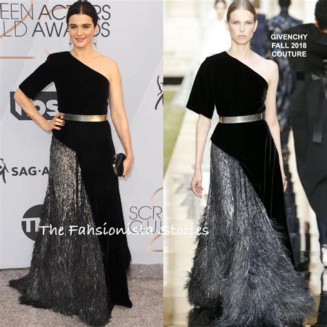 Rachel Weisz In Givenchy Couture At The 25th Screen Actors Guild Awards