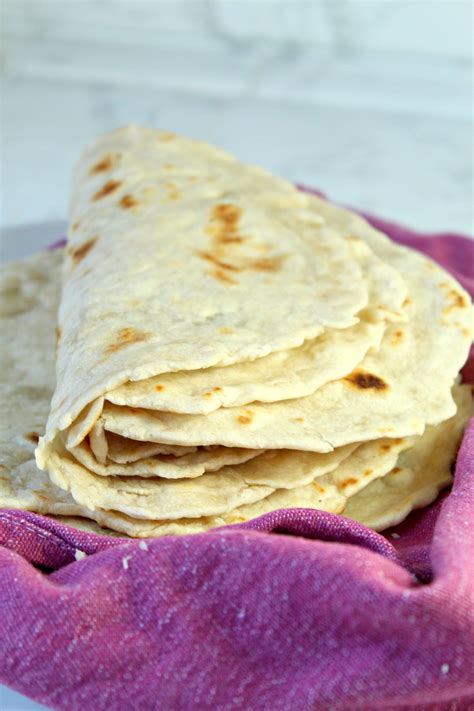 Perfect Homemade Flour Tortillas Only 5 Ingredients My Incredible