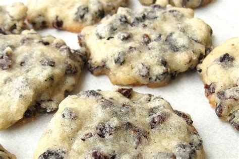 Raisin cookies have a soft and chewy texture and a sweet buttery flavor. old fashioned soft raisin filled cookies