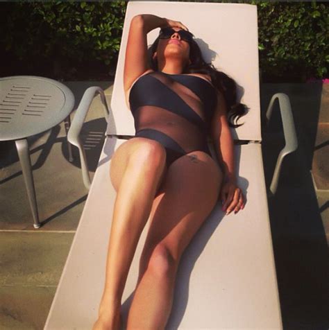 Lala Anthony Is Showing Off Her Sexy Beach Body In Some Cute Bikinis