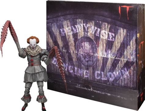 It 2017 Pennywise The Dancing Clown Ultimate 7 Scale Action Figure