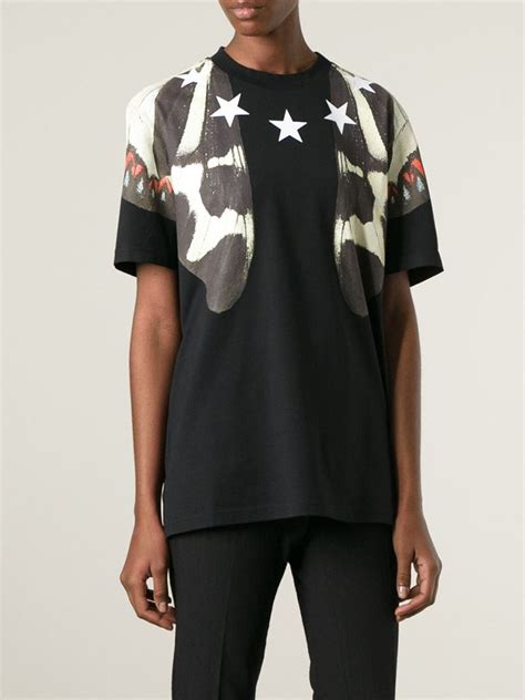 Lyst Givenchy Star Print T Shirt In Black