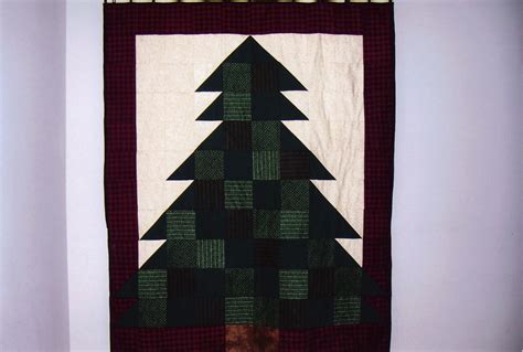 Back Of The Christmas Tree Rag Quilt Done In Flannels Sometimes I Use