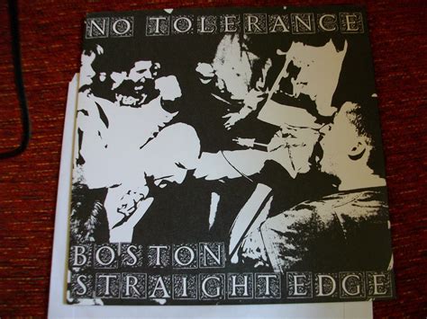 Couch Slouch No Tolerance Boston Straight Edge 7 Gold Vinyl