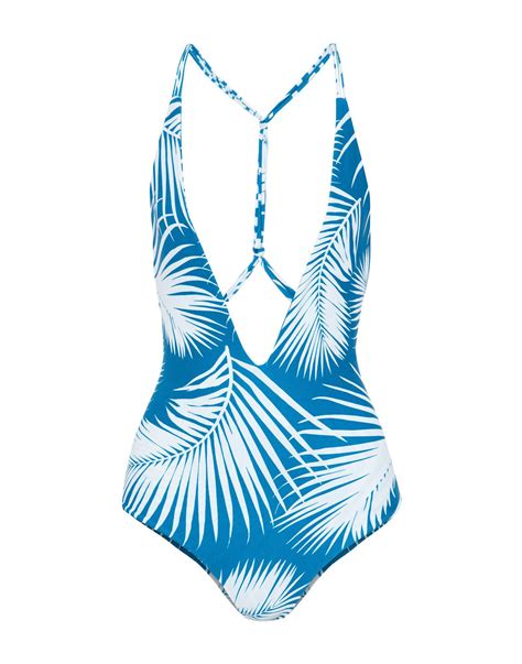 Mikoh Swimwear Synthetic One Piece Swimsuit In Azure Blue Save 76