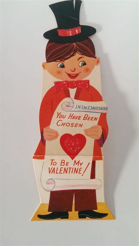 Vintage 1950s Valentines Day Card By Czamore On Etsy 350