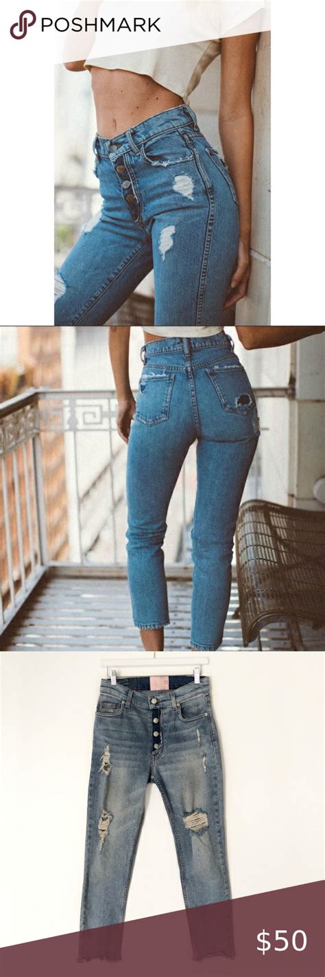 Revice Denim Dream Fit Sweet Monday Jeans Jeans Women Jeans Exposed Button Fly