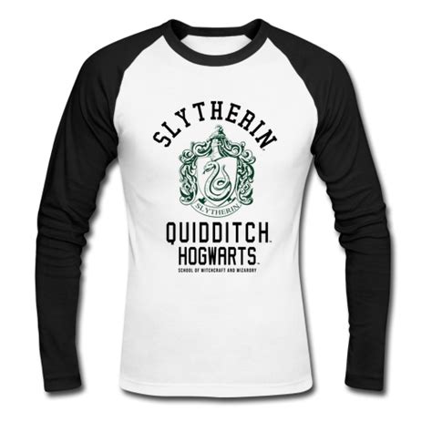Harry Potter Slytherin Quidditch Raglan T Shirt