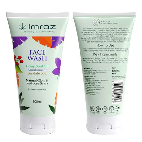Ananta Hemp Imroz Kumkumadi Sandalwood Face Wash 100 Ml Price Uses Side Effects Composition