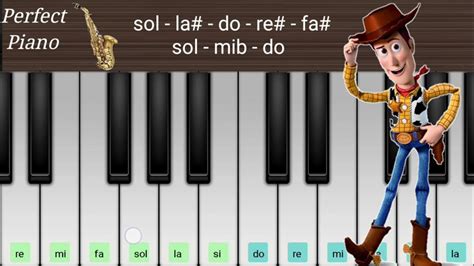 Yo Soy Tu Amigo Fiel Toy Story 🤠 Perfect Piano Notas Youtube