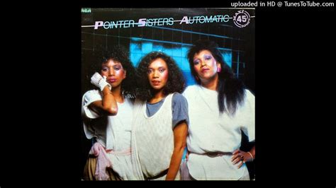 The Pointer Sisters Automatic Instrumental With Backing Vocals Youtube