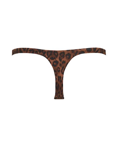 Leopard Brazilian Bikini Bottoms Ark Swimwear