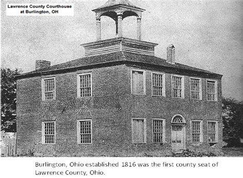 The Lawrence Register Court History In Lawrence County Ohio