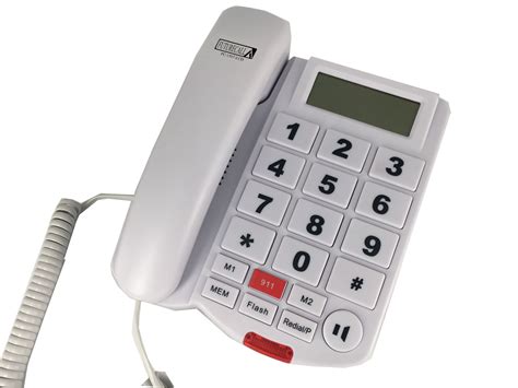 Future Call Amplified Big Button Phone With Caller Id And Speakerphone