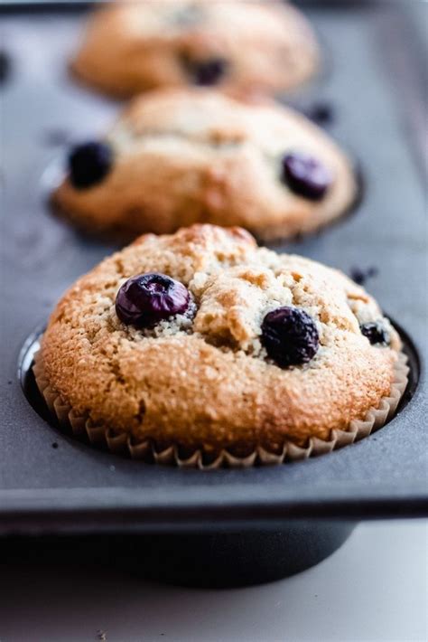 Almond Flour Blueberry Muffins Paleo Gluten Free