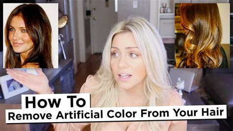 Excessive hair on the back though, it's considered some sort of a genetic anomaly. DIY - How to Remove Artificial Color from your hair ...