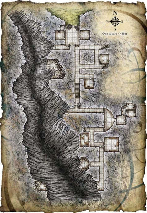 Khorvaire Fantasy Map Dungeon Master Map