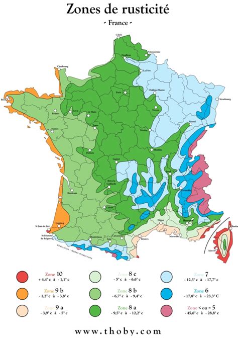 Zones De Rusticité En France Plantes Infos Pepiniere Botanique