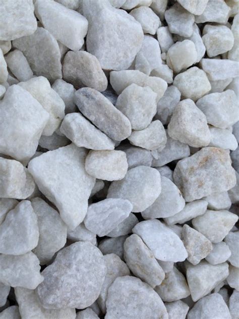 Buy Polar White Chippings 20mm Dorset Delivery Or Collection