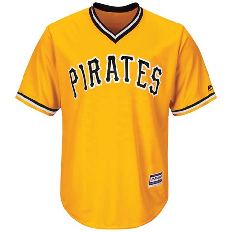 Pittsburgh Pirates Josh Harrison Replica Yellow Gold Retro Alternate