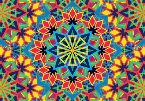 Colorful Kaleidoscope Pattern 194953 Vector Art At Vecteezy