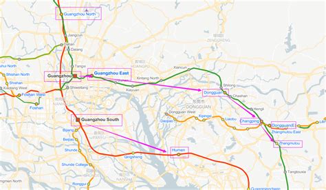 Guangzhou Dongguan Humen High Speed Train Stations And Schedule