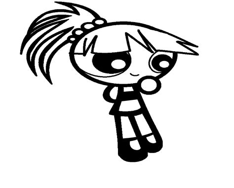 Powerpuff Buttercup Coloring Pages