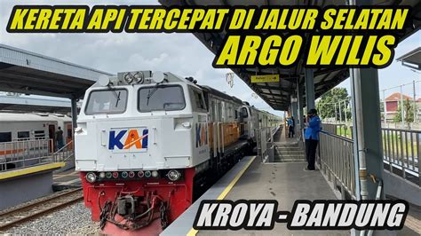 Naik Kereta Api Tercepat Di Jalur Selatan Argo Wilis Youtube